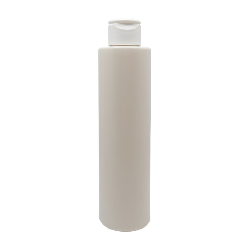 Frasco de bioplástico con tapa abatible