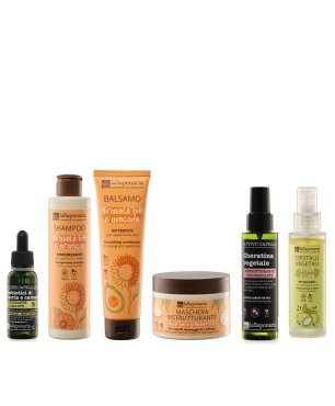 Rutina de fortalecimiento - cabello seco y/o tratado