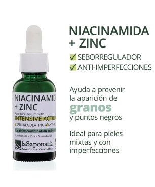Niacinamida + Zinc