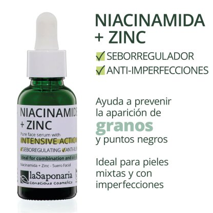 Niacinamida + Zinc