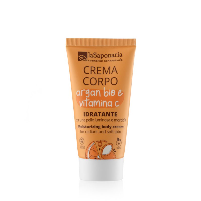 Travel-size Crema Corporal Hidratante - Argán Bio y Vitamina C