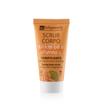 Travel-size Exfoliante Corporal Tonificante - Ginkgo Bio y Vitamina C