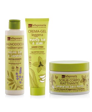 Kit Corporal Fresco – Gel de Ducha + Exfoliante Corporal + Crema Ligera