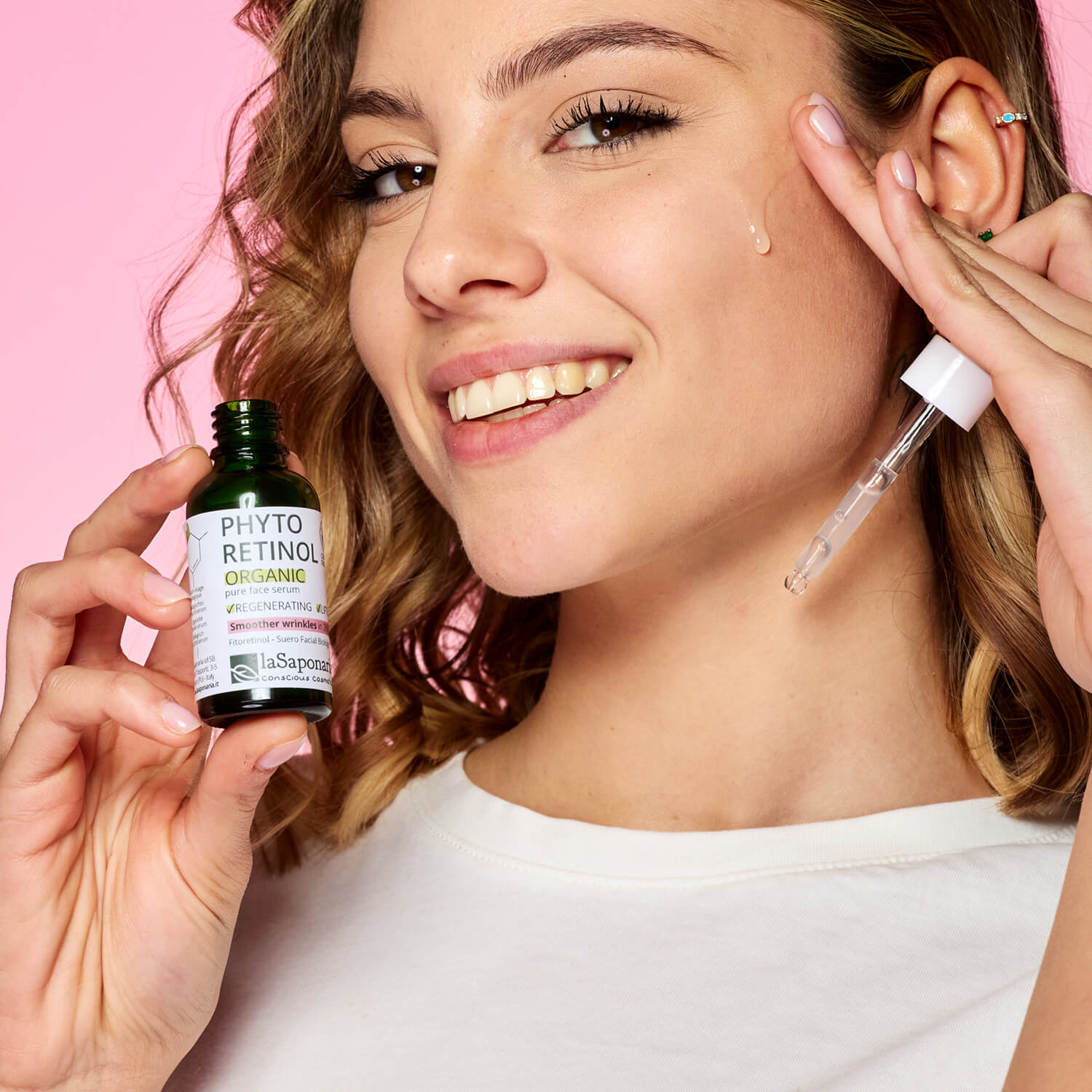 Phyto Retinol Ragazza Bionda Applicazione 02